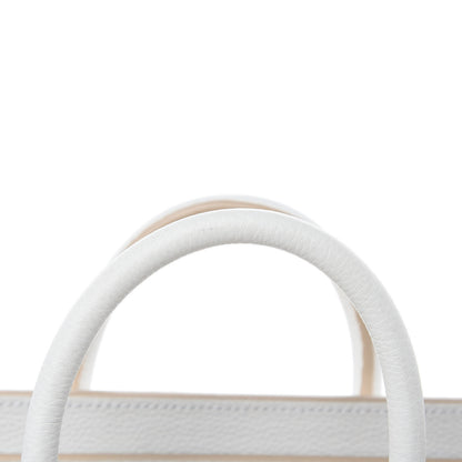 Celine Drummed Calfskin Nano Luggage Optic White 12 of 12
