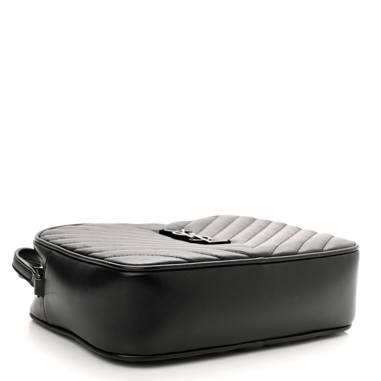 Calfskin Matelasse Monogram Monochrome Lou Camera Bag Black