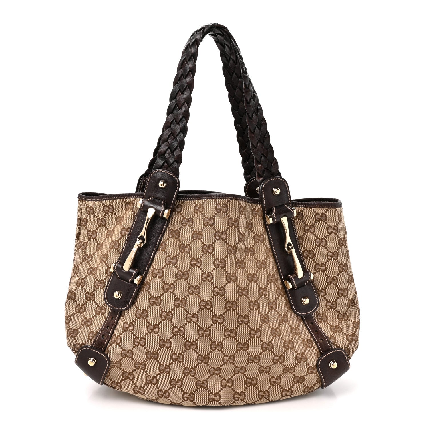 Gucci Monogram Small Pelham Shoulder Bag Dark Brown 1 of 12