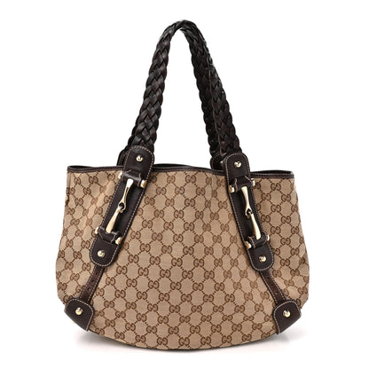 Gucci Monogram Small Pelham Shoulder Bag Dark Brown 1 of 12
