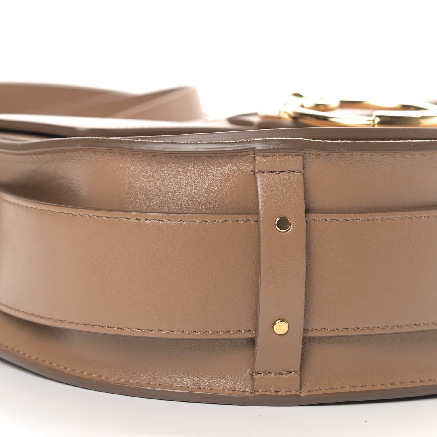 Chloe Calfskin Large Tess Bag Nut 6 of 11