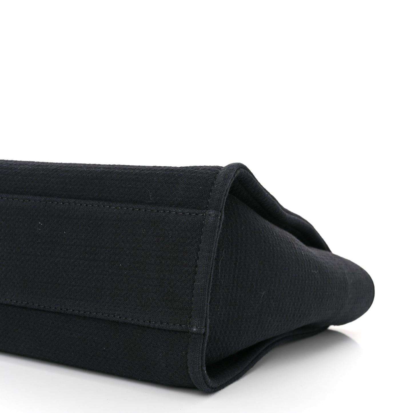 Mixed Fibers Small Deauville Tote Black