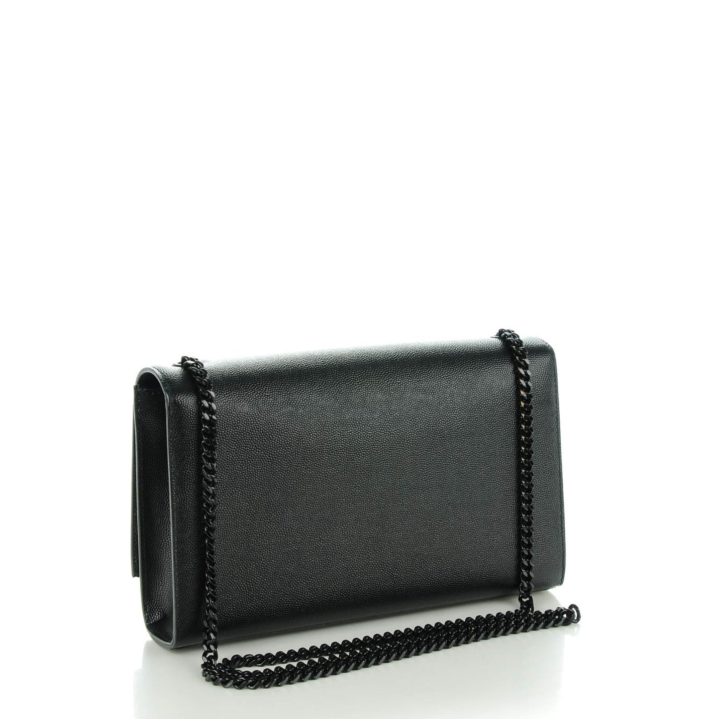 Grain De Poudre Medium Classic Monogram Satchel Black