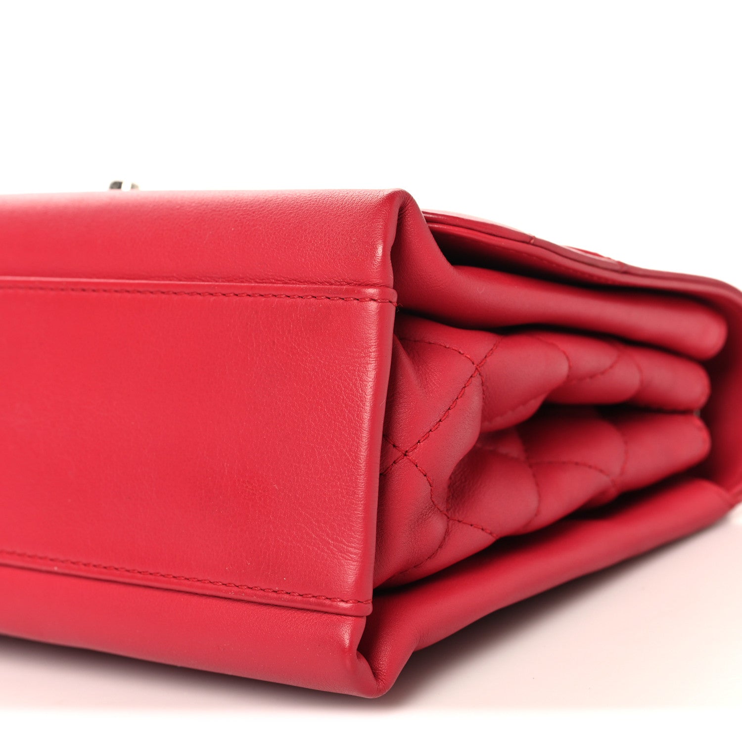 Chanel Calfskin Small Tramezzo Flap Red 12 of 13