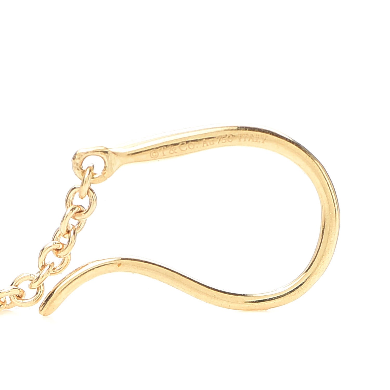 Tiffany 18K Yellow Gold 10mm HardWear Ball Hook Drop Earrings 4 of 5