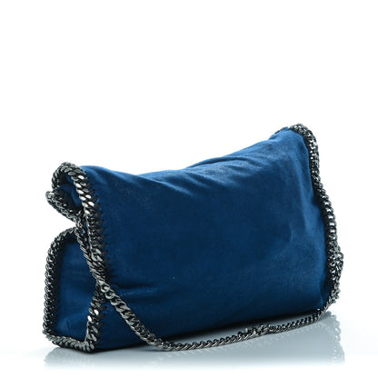 Stella McCartney Shaggy Deer Falabella Fold Over Tote Blue 3 of 7