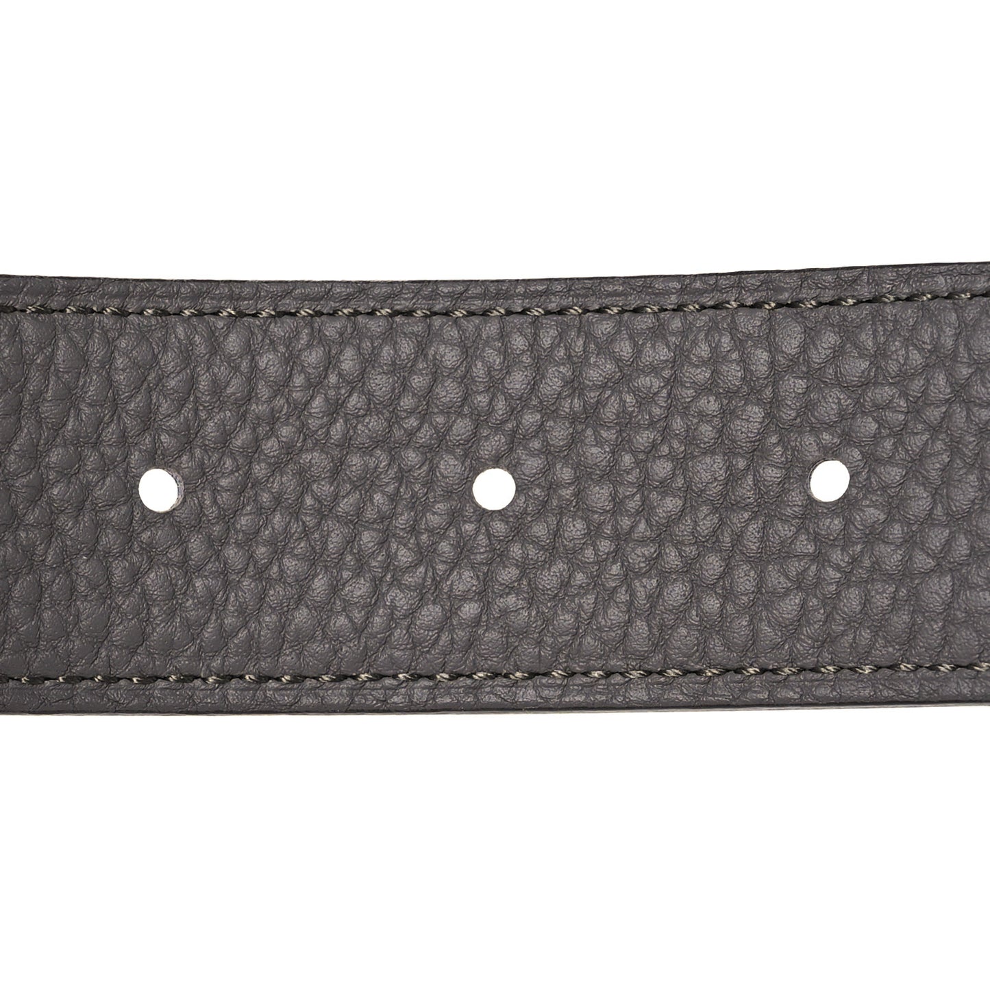 Box Togo 32mm Guilloche H Belt 110 Black Etain