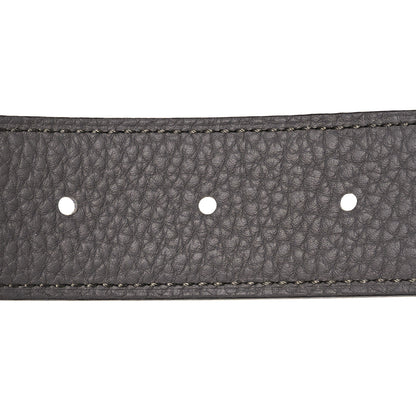 Hermes Box Togo 32mm Guilloche H Belt 110 Black Etain 4 of 7