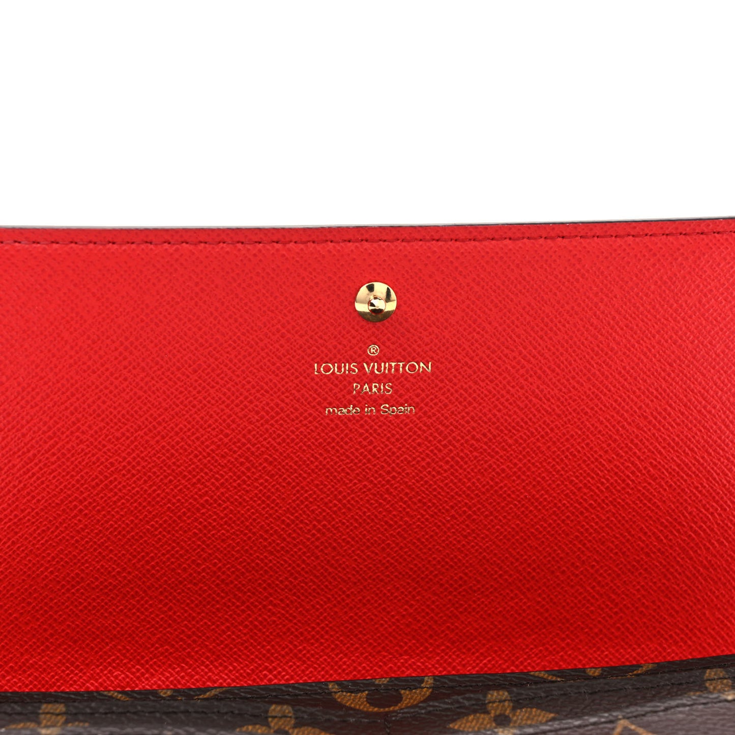 Monogram 2020 Christmas Animation Sarah Wallet Coquelicot