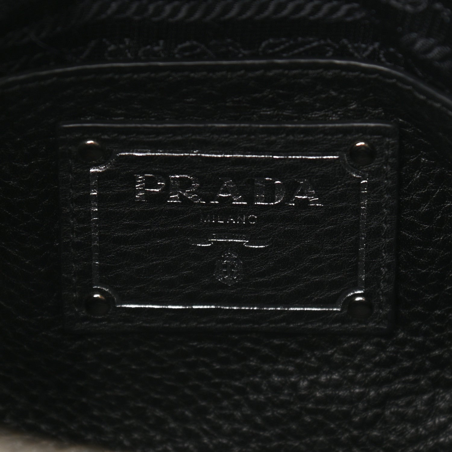 Prada Vitello Daino Hobo Black 5 of 8