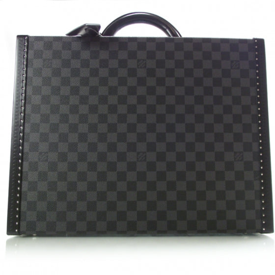 Damier Graphite President Classeur Briefcase