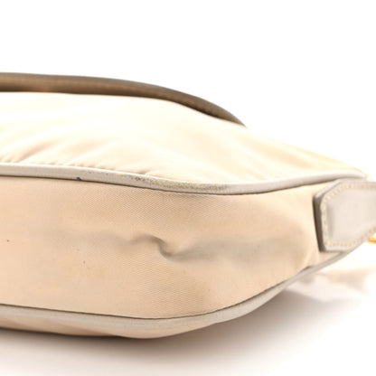 Prada Tessuto Nylon Saffiano Crossbody Bag Talco 13 of 15