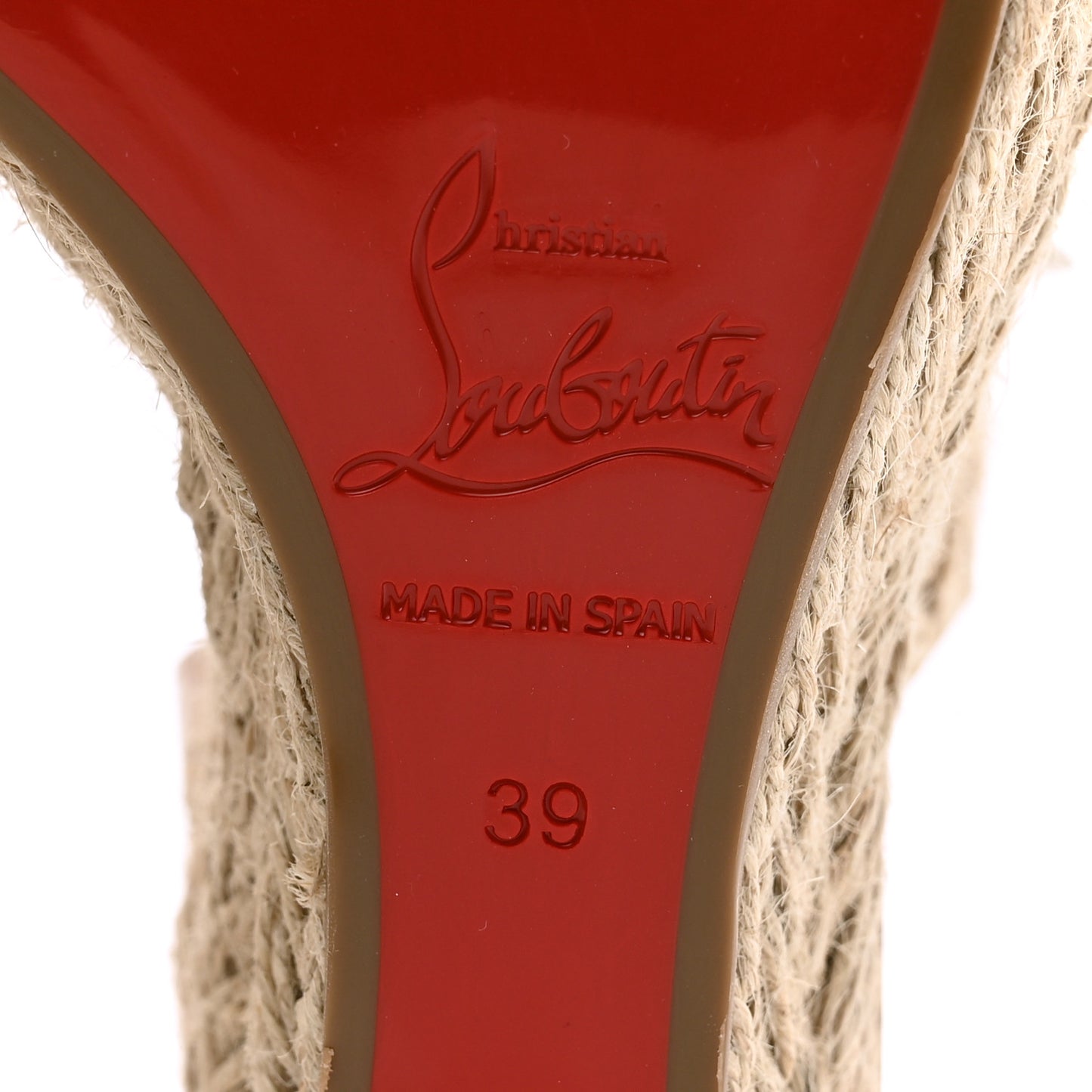 Calfskin Chocazeppa Spikes 120 Platform Wedge Sandals 39 Leche