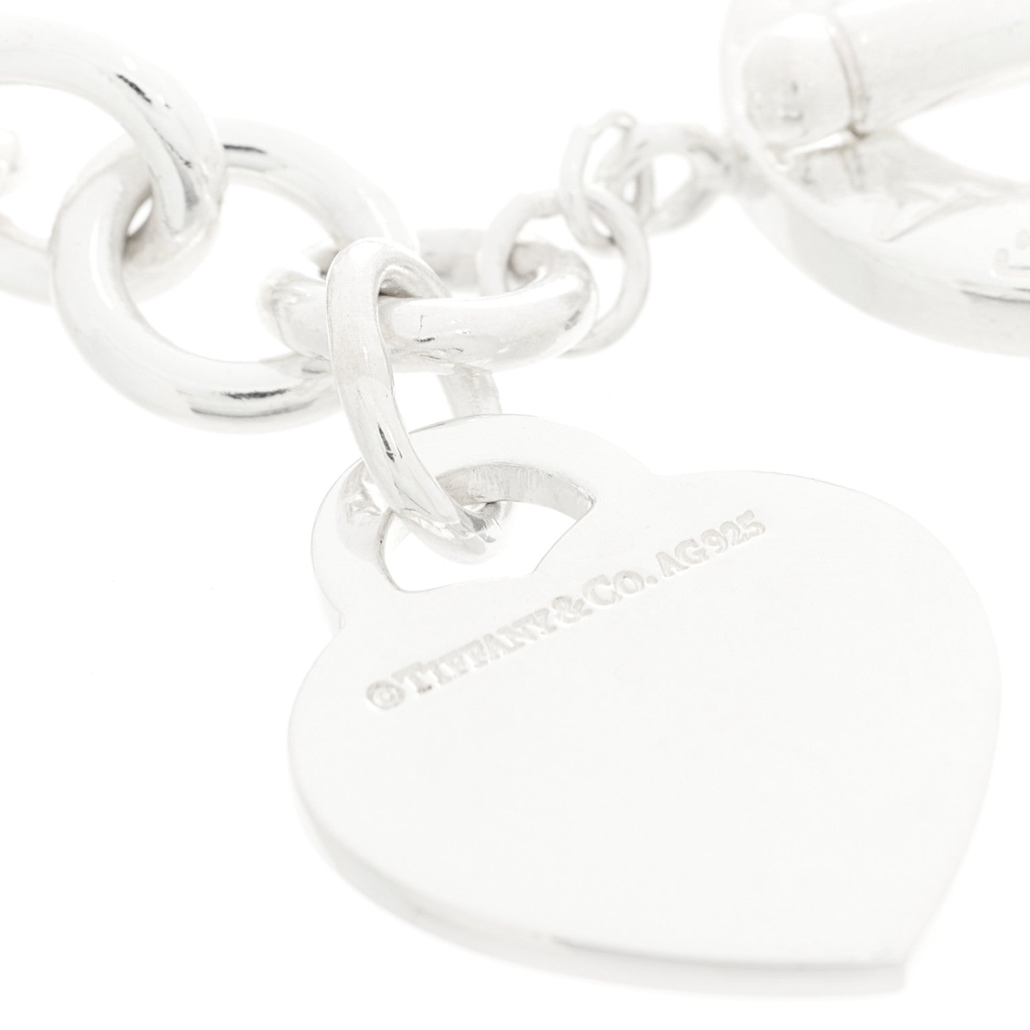 Tiffany Sterling Silver Return To Tiffany Heart Tag Toggle Bracelet 3 of 3