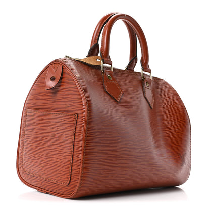 Louis Vuitton Epi Speedy 25 Kenyan Fawn 2 of 8