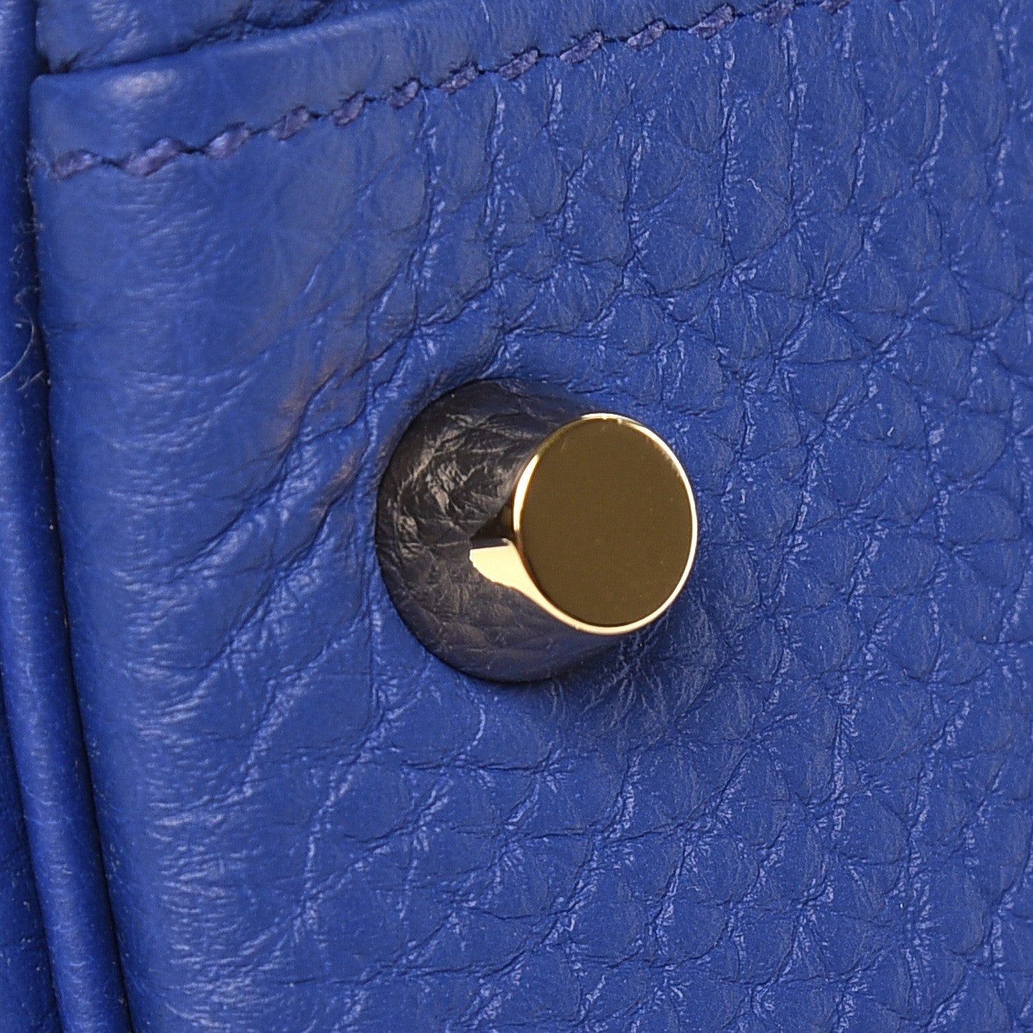 Hermes Togo Kelly Retourne 32 Bleu Electrique 30 of 35