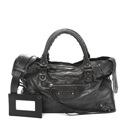 Balenciaga Agneau Classic Hardware City Anthracite 2 of 11