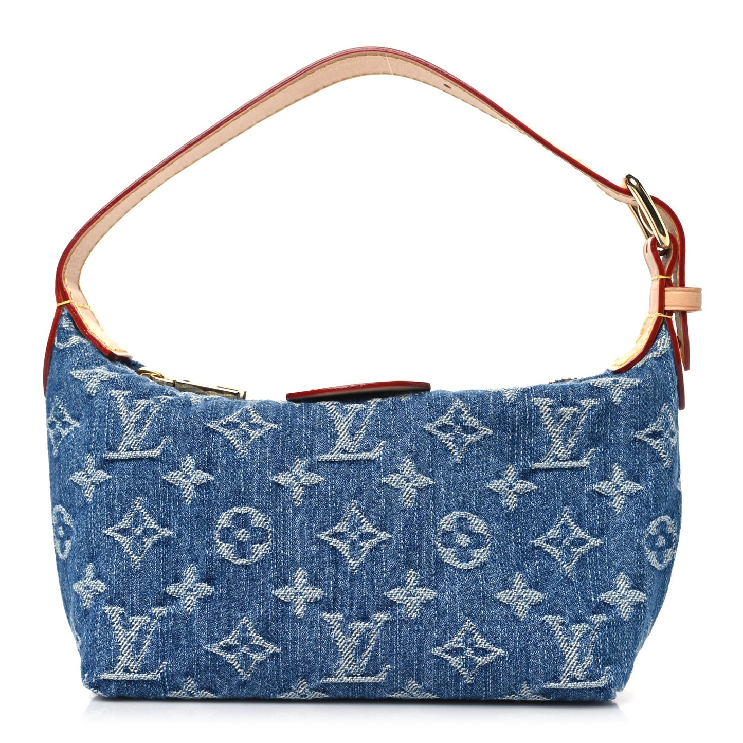 Monogram Denim Hills Pochette Blue