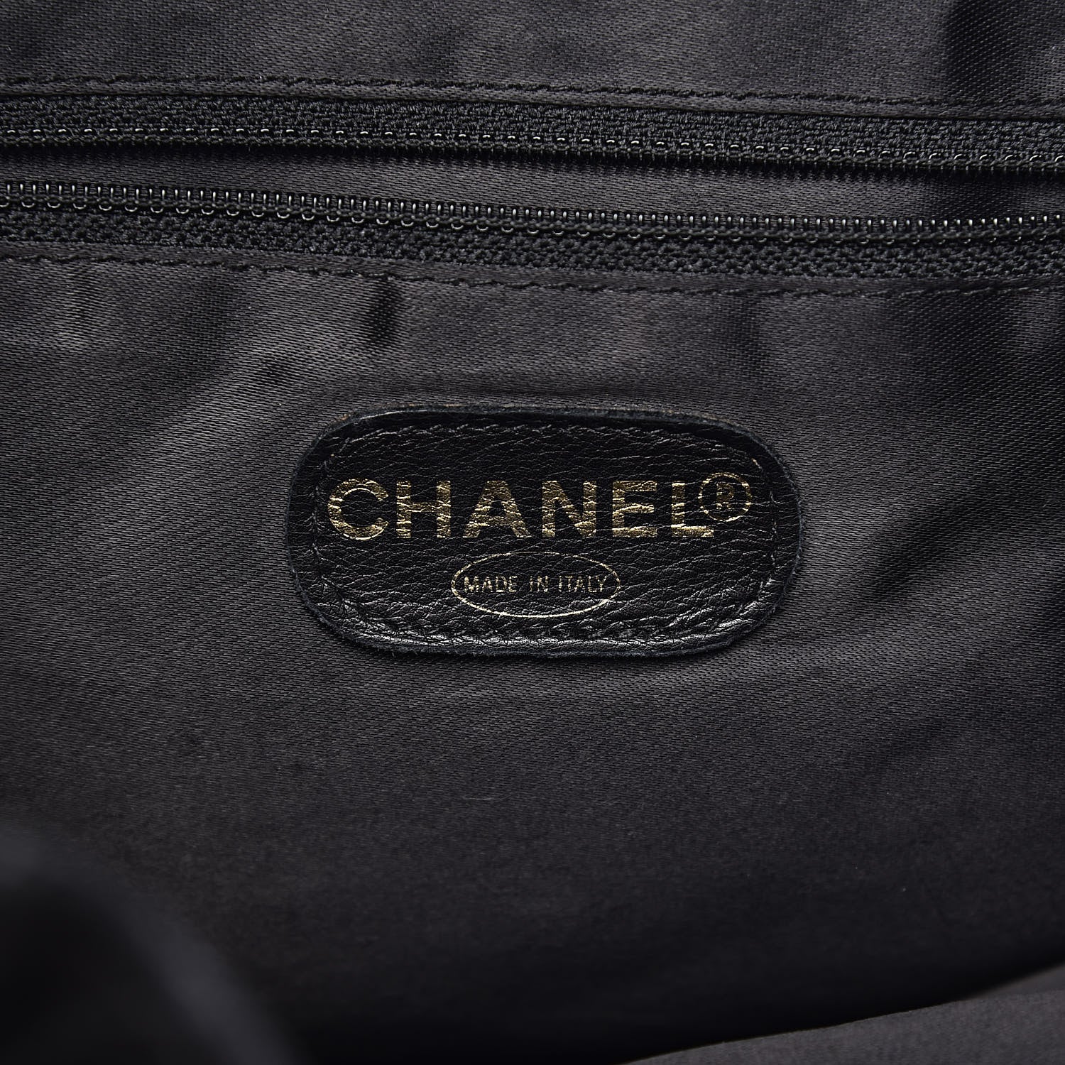 Chanel Suede Quilted Drawstring Backpack Black 6 of 10