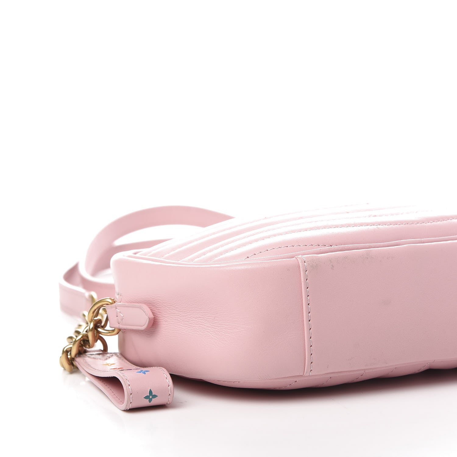 Louis Vuitton Calfskin New Wave Camera Bag Smoothie Pink 8 of 13