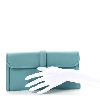 Hermes Swift Jige Elan 29 Clutch Bleu Saint Cyr 2 of 10