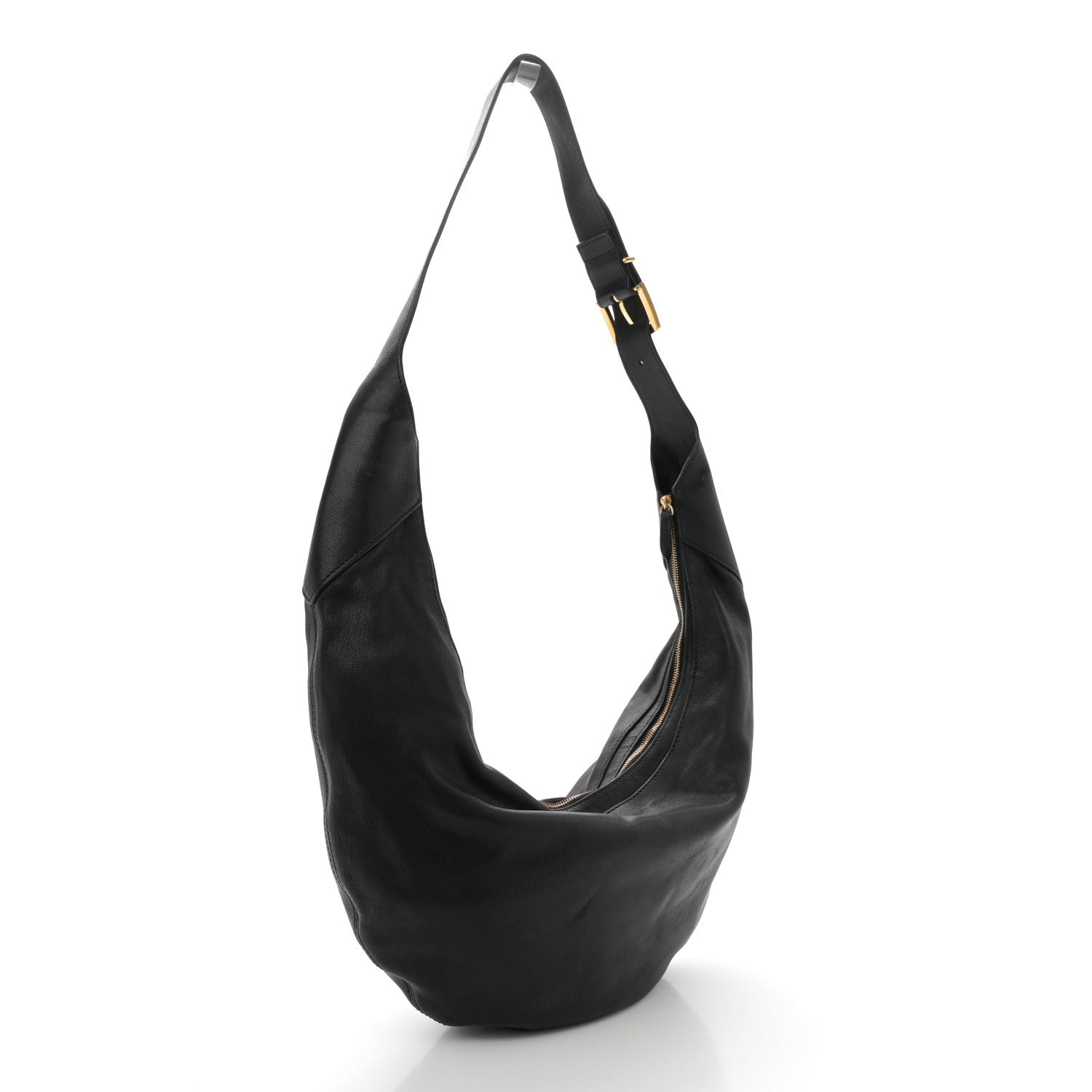 Khaite Lambskin Augustina Hobo Black 3 of 11