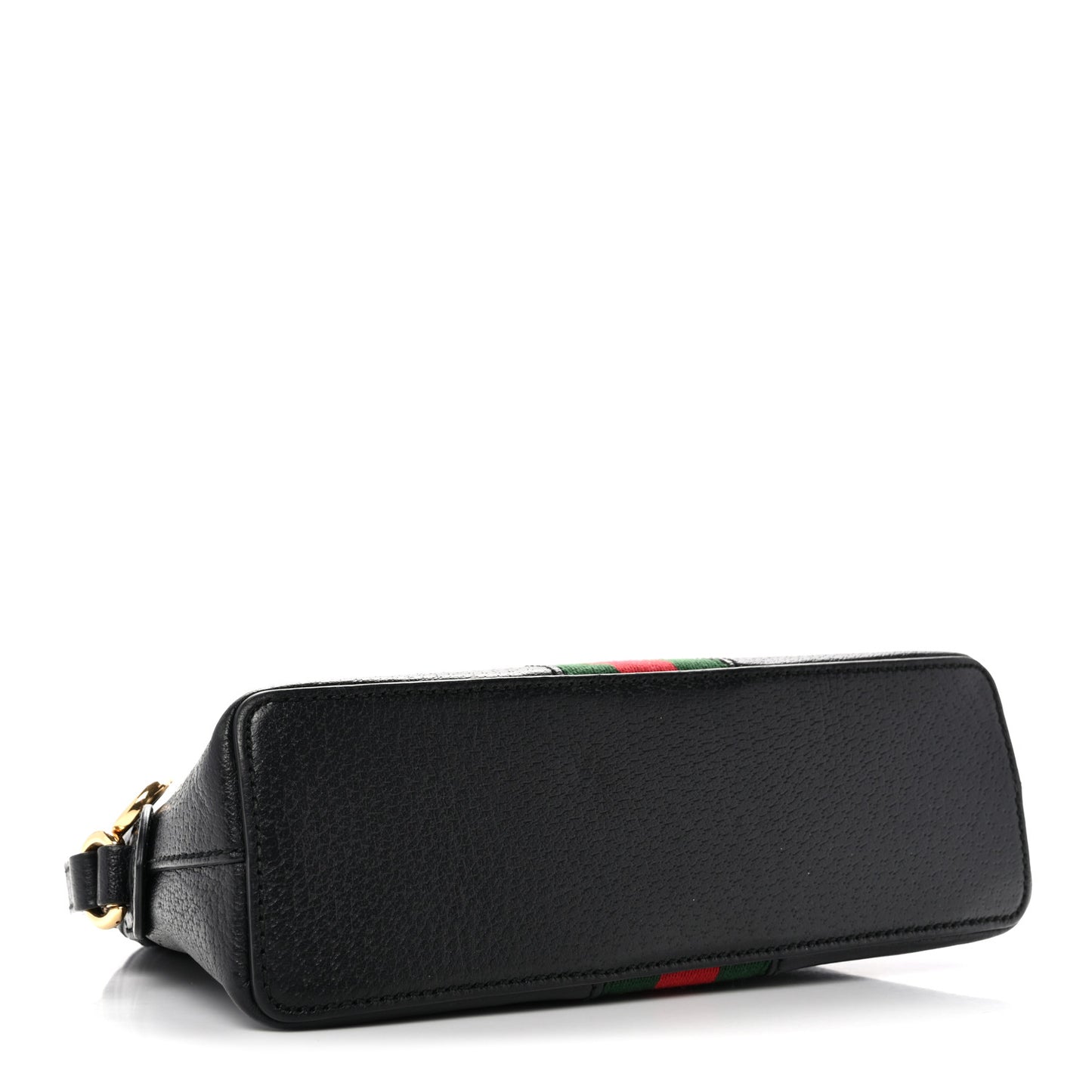 Calfskin GG Web Small Ophidia Dome Shoulder Bag Black