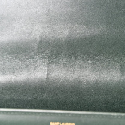 Saint Laurent Calfskin Medium Classic Betty Dark Green 11 of 18