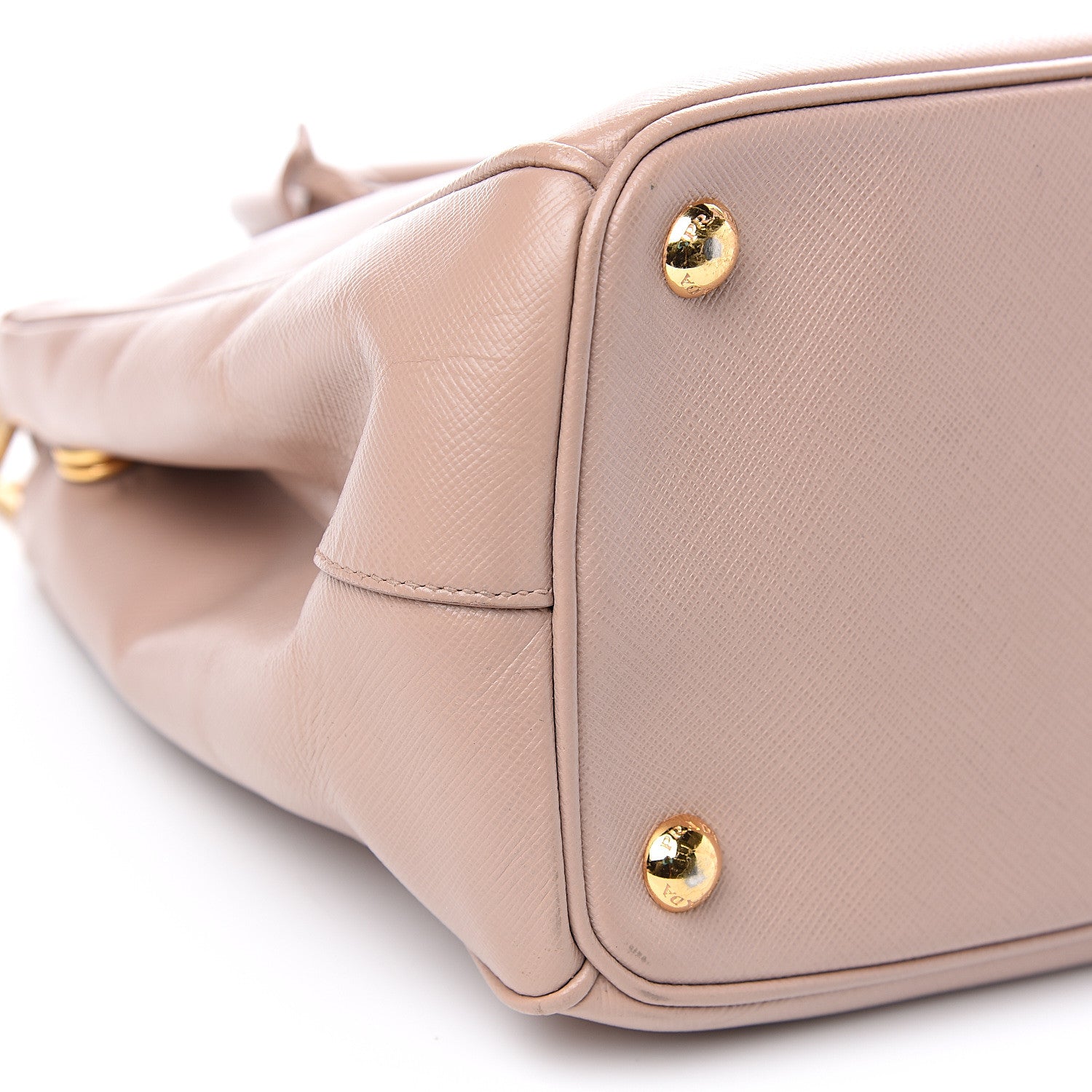 Prada Saffiano Small Galleria Double Zip Tote Cammeo 10 of 12