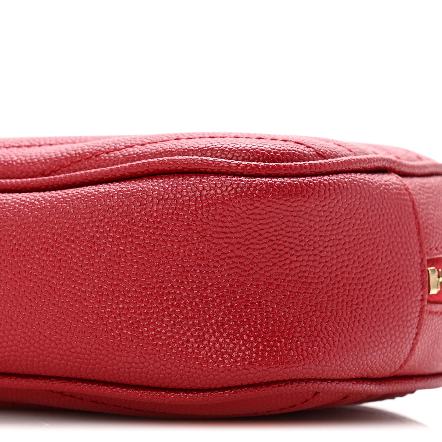 Saint Laurent Grain De Poudre Matelasse Monogram Mini Lou Camera Bag Opyum Red 10 of 12