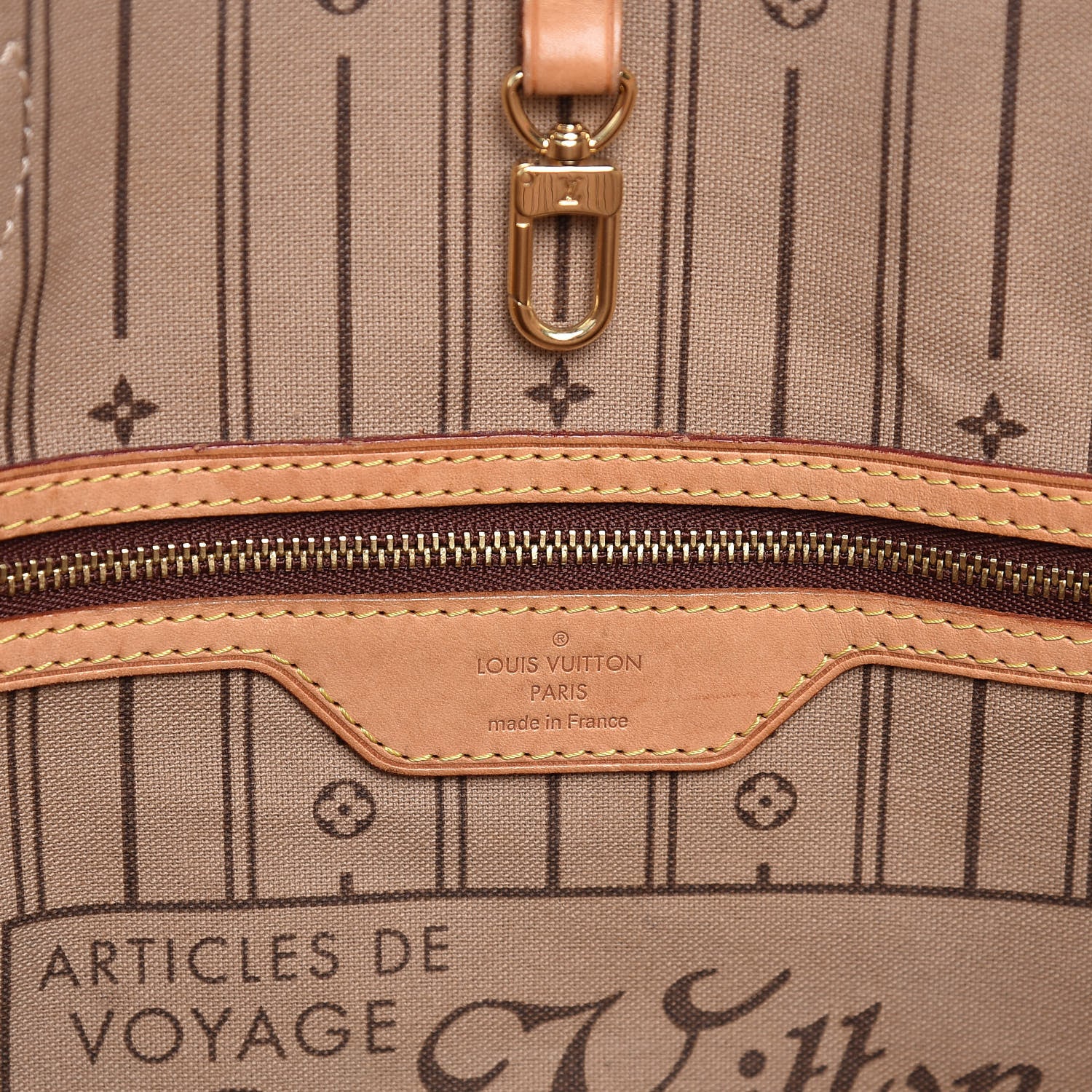 Louis Vuitton Monogram Neverfull MM 6 of 19