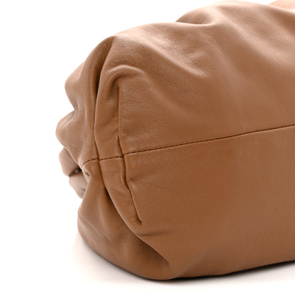 Bottega Veneta Smooth Butter Calf The Pouch Oversized Clutch Cammello 9 of 10