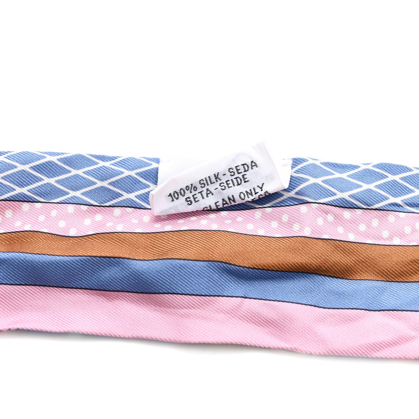 Silk Twilly Grand Theatre Nouveau Bleu Lavande Rose Vert