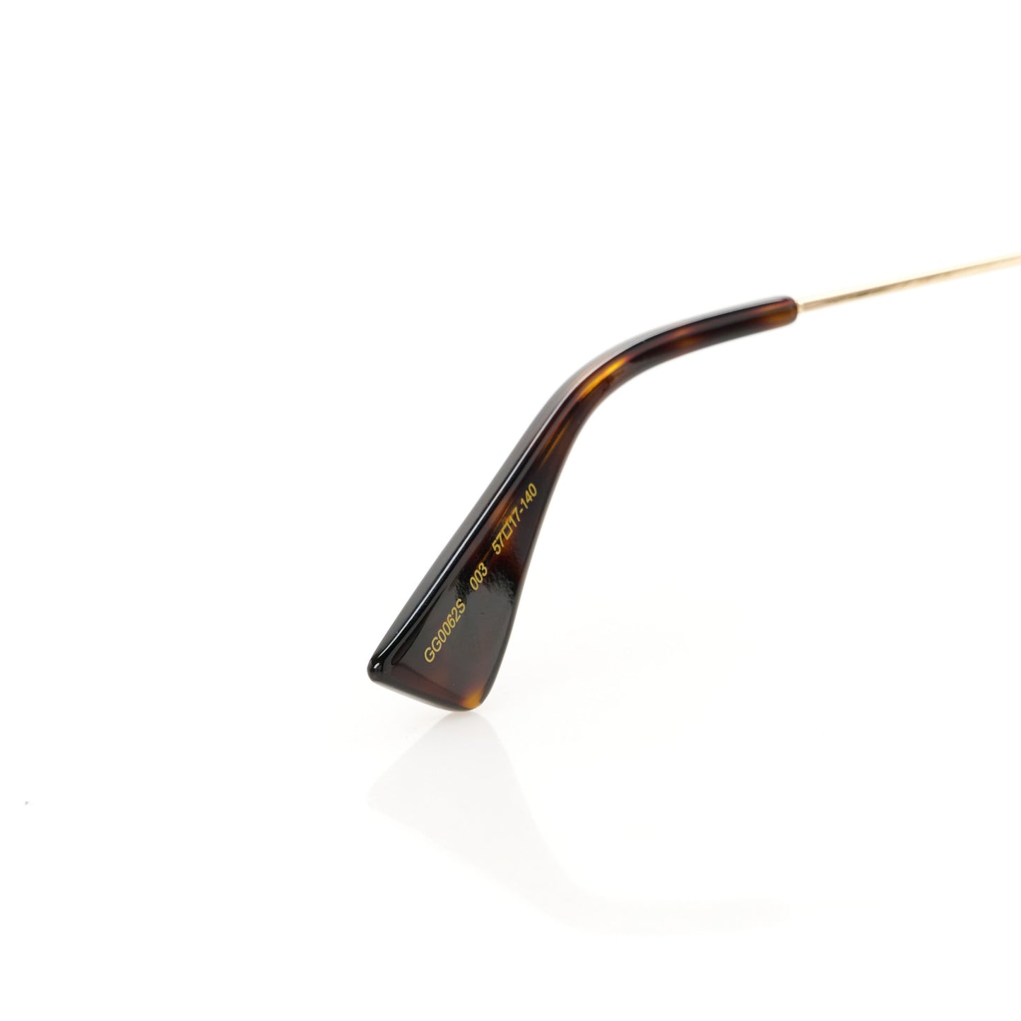 Web Aviator Sunglasses GG0062S Green Red