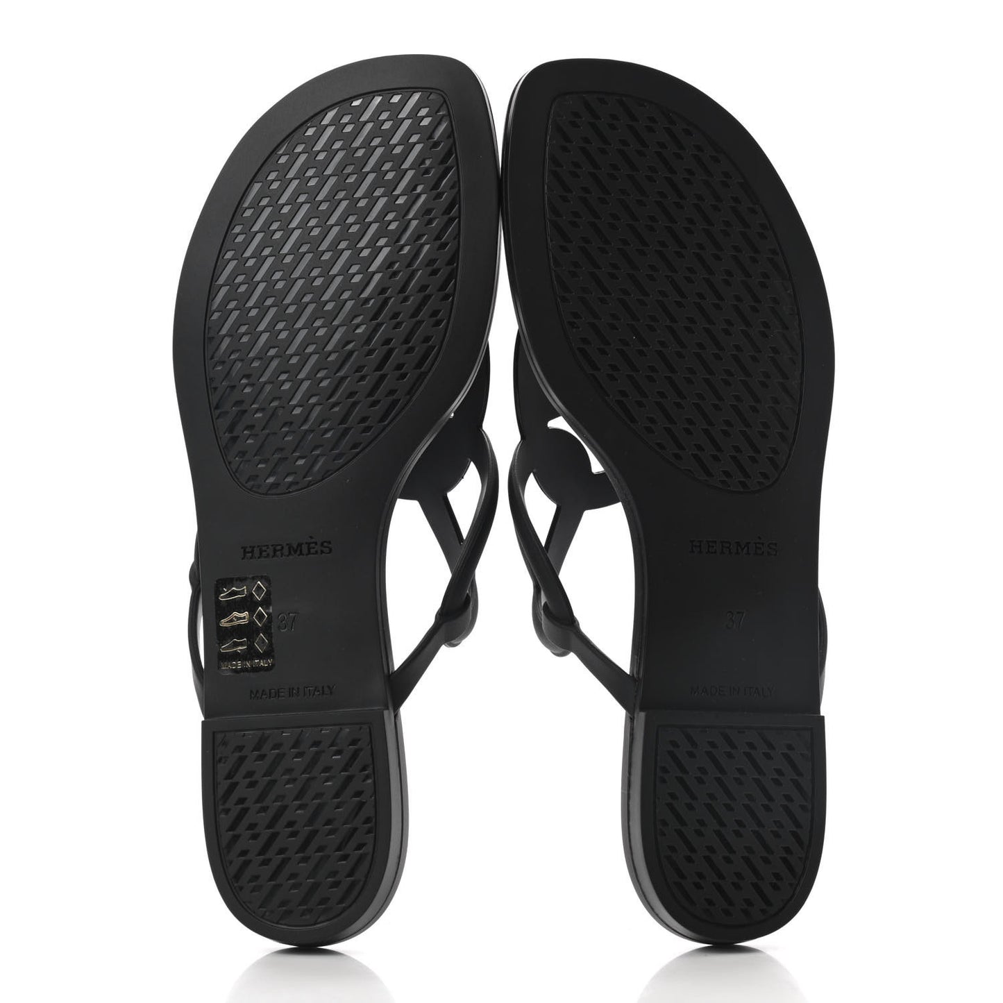 Rubber Womens Egerie Sandals 37 Black