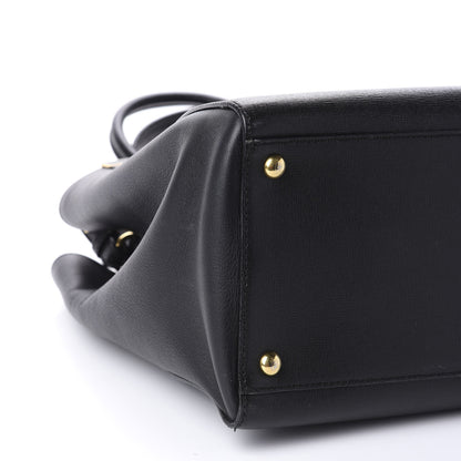 Fendi Vitello Elite Medium 2Jours Tote Black 8 of 14