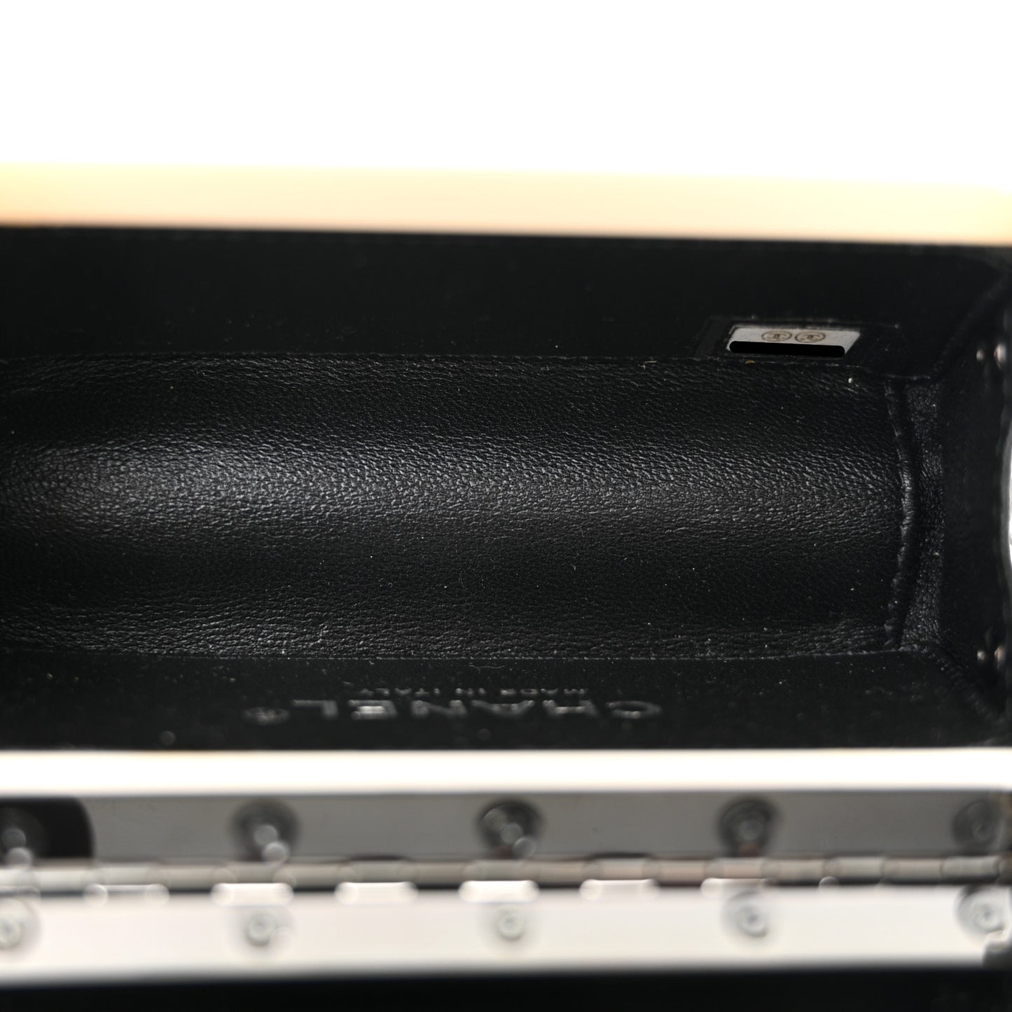Plexiglass Plexi Coco Bag Black White