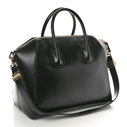 Givenchy Shiny Lord Calfskin Medium Antigona Black 3 of 12