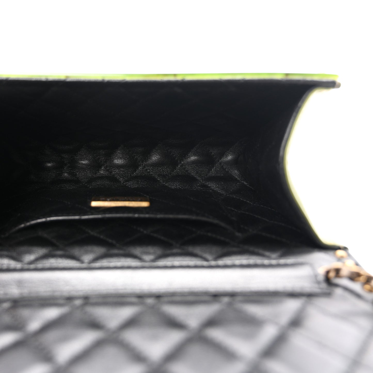 Plexiglass Jade Paris Shanghai CC Clutch Green