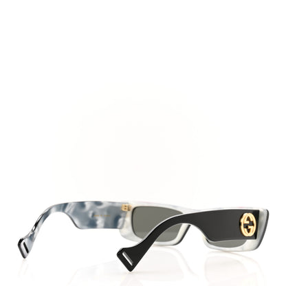 Gucci Acetate Rectangular Sunglasses GG0516S Black 5 of 9