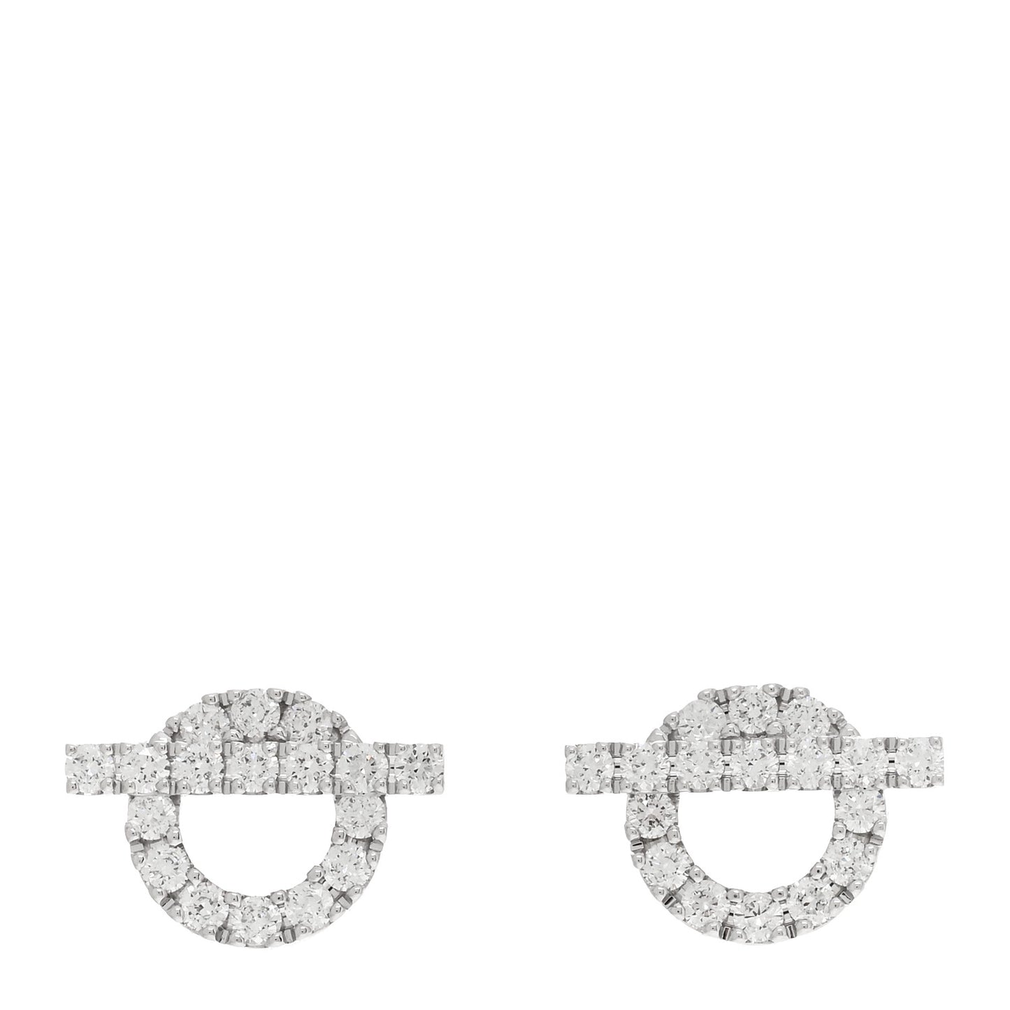 18K White Gold Diamond Finesse Earrings