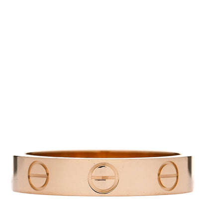 Cartier 18K Yellow Gold 3.5mm LOVE Wedding Band Ring 49 4.75 1 of 5