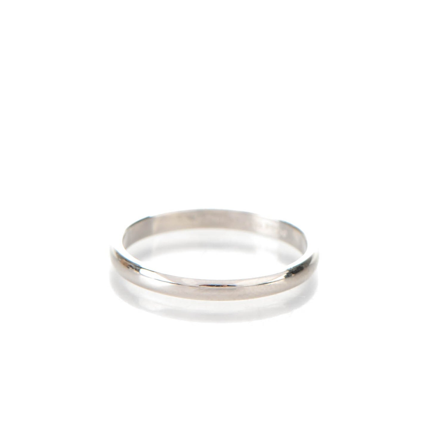 Platinum Lucida Band Ring 5.25