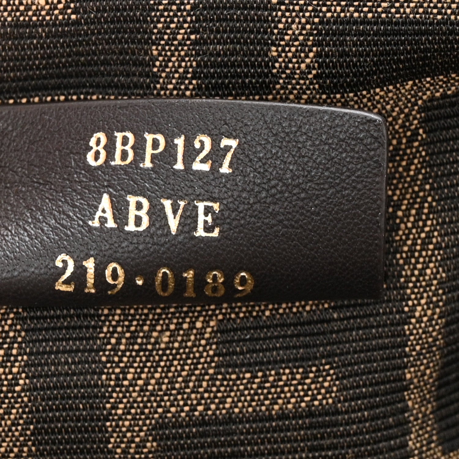 Fendi Shiny Nappa Medium Fendi First Caramello 7 of 11