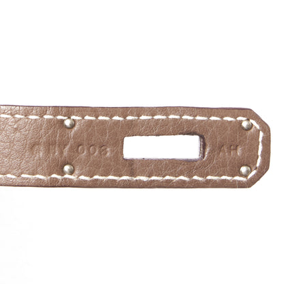 Hermes Taurillon Clemence Jypsiere 28 Etoupe 9 of 10