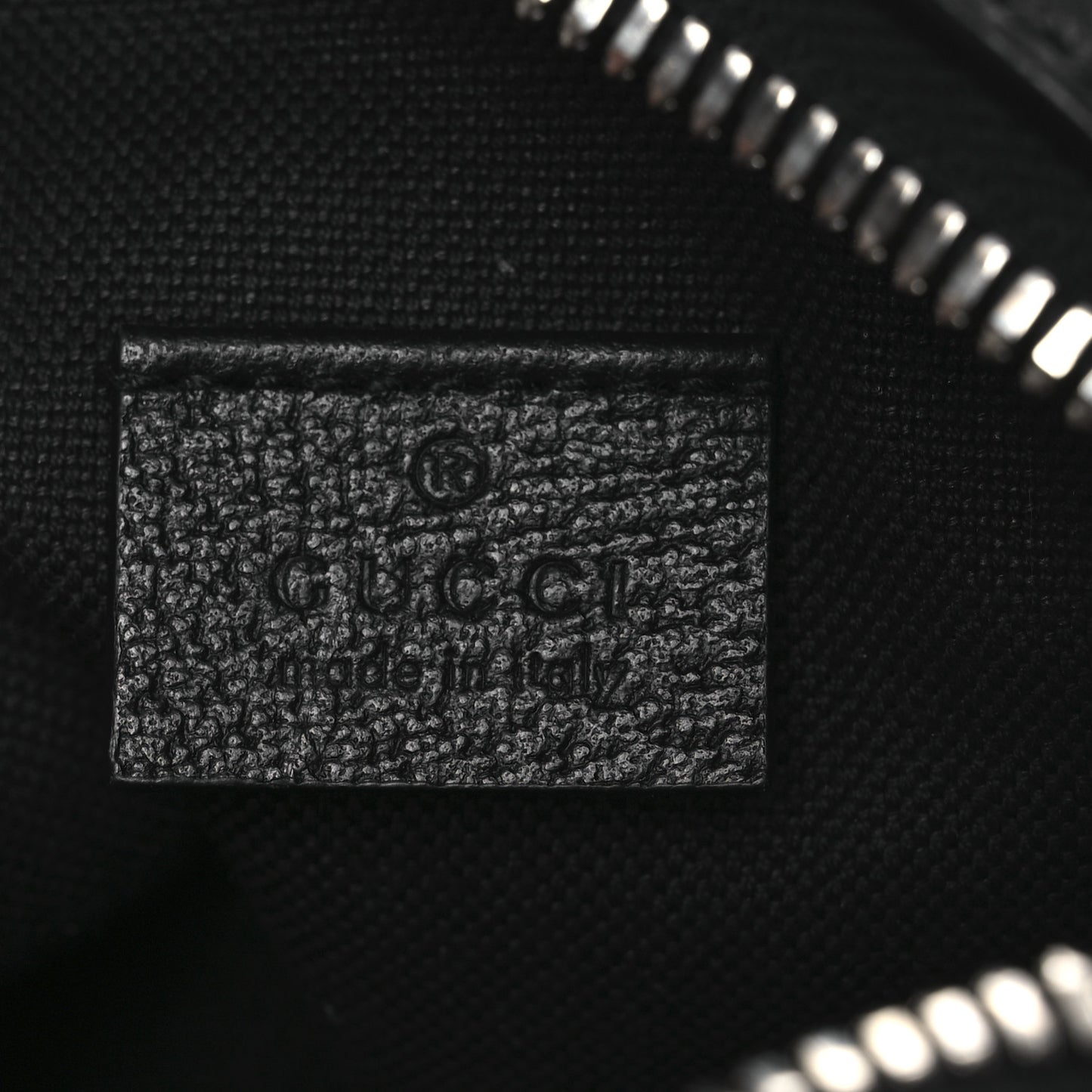 GG Supreme Monogram Psychedelic Messenger Bag Black