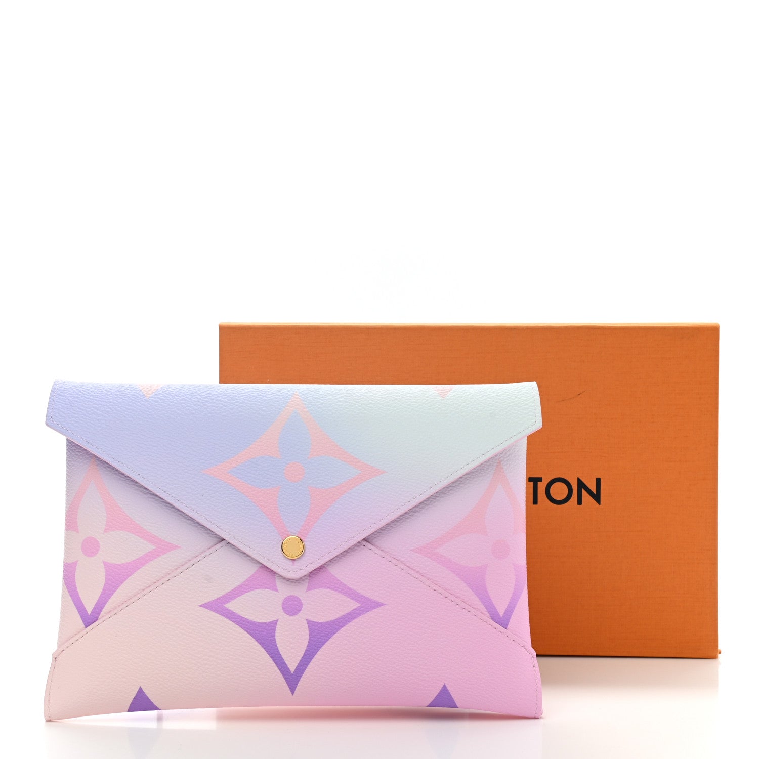 Louis Vuitton Monogram Giant Spring In The City Large Kirigami Pochette Sunrise Pastel 9 of 9