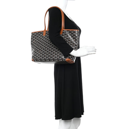 Goyard Goyardine Artois PM Black Gold 2 of 9