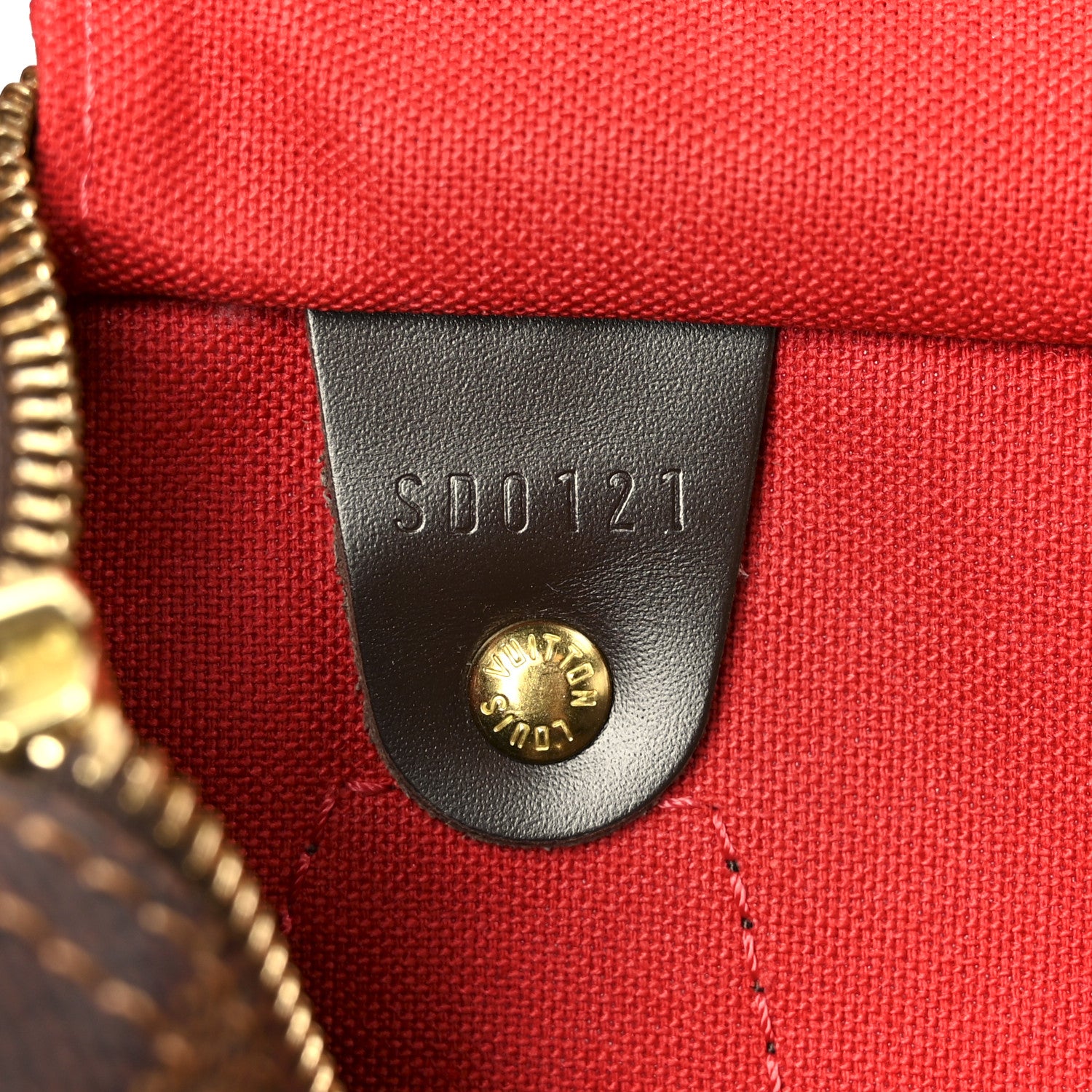 Louis Vuitton Damier Ebene Speedy 30 6 of 12