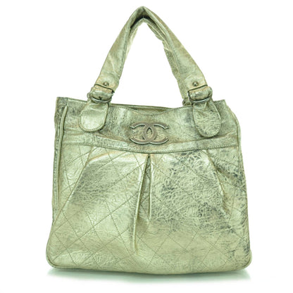 Chanel Distressed Leather Le Marais Ligne Large Tote Gold 1 of 12